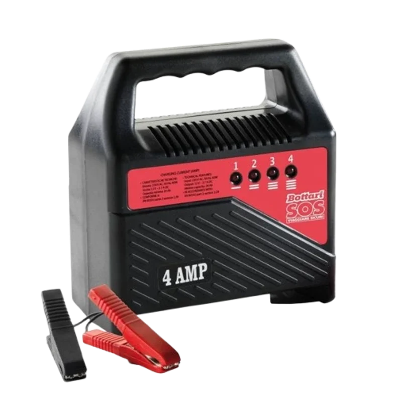 აკუმულატორის დამტენი 4 AMP 12 V 230V OM
