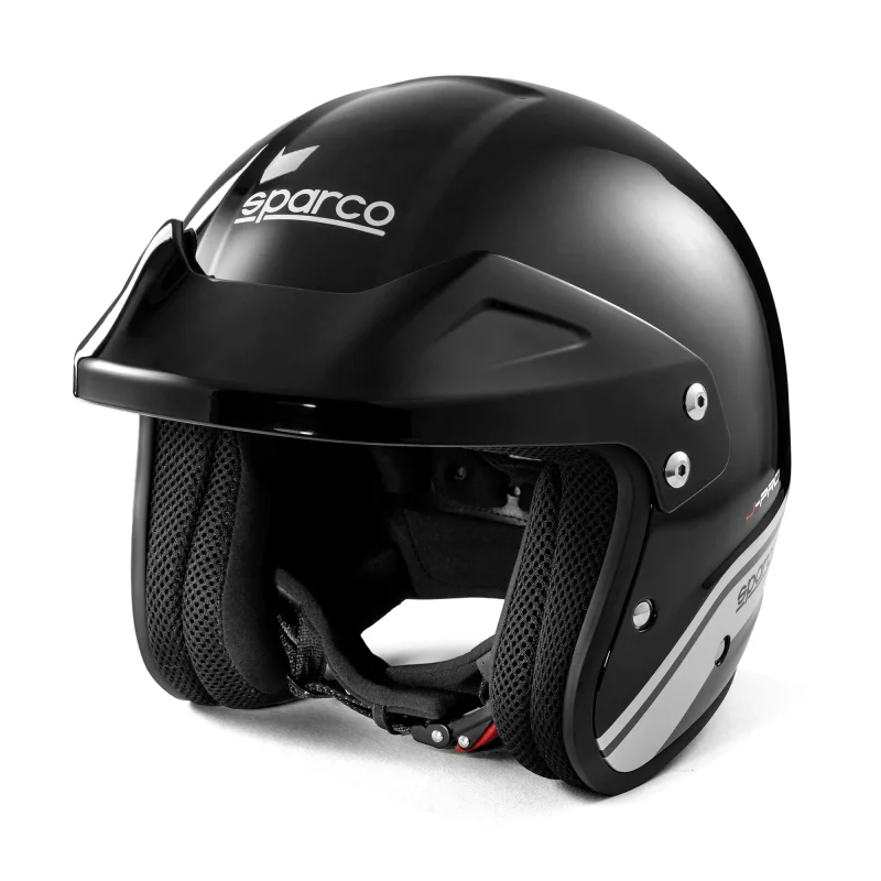 SPARCO J-PRO ჩაფხუტი შავი/ნაცრისფერში