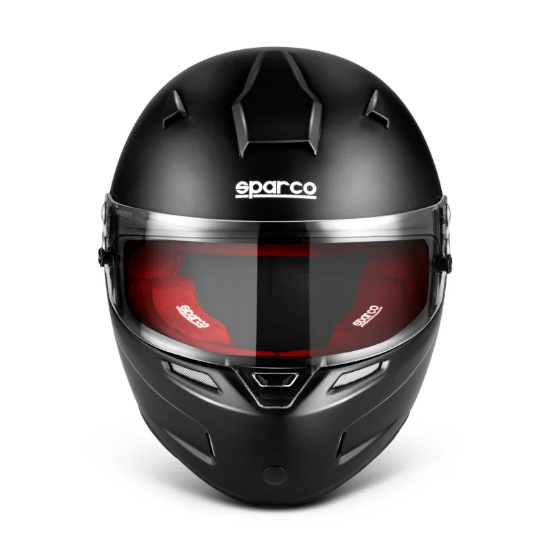 Sparco AIR PRO RF-5W (შავი/წითელი) ომოლოგირებული ჩაფხუტი