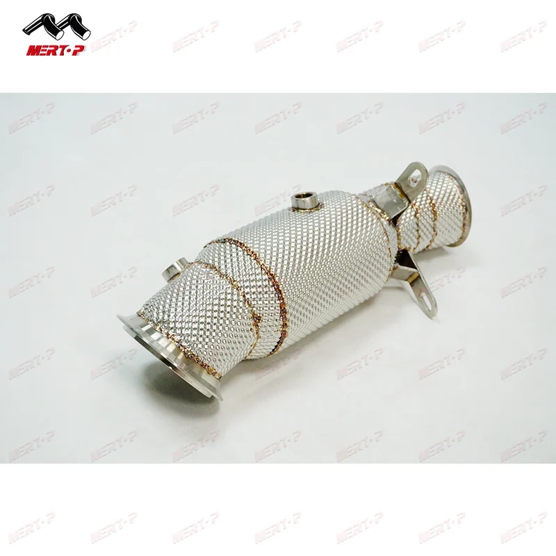 BMW N55 Downpipe Mertop With Heat Shield