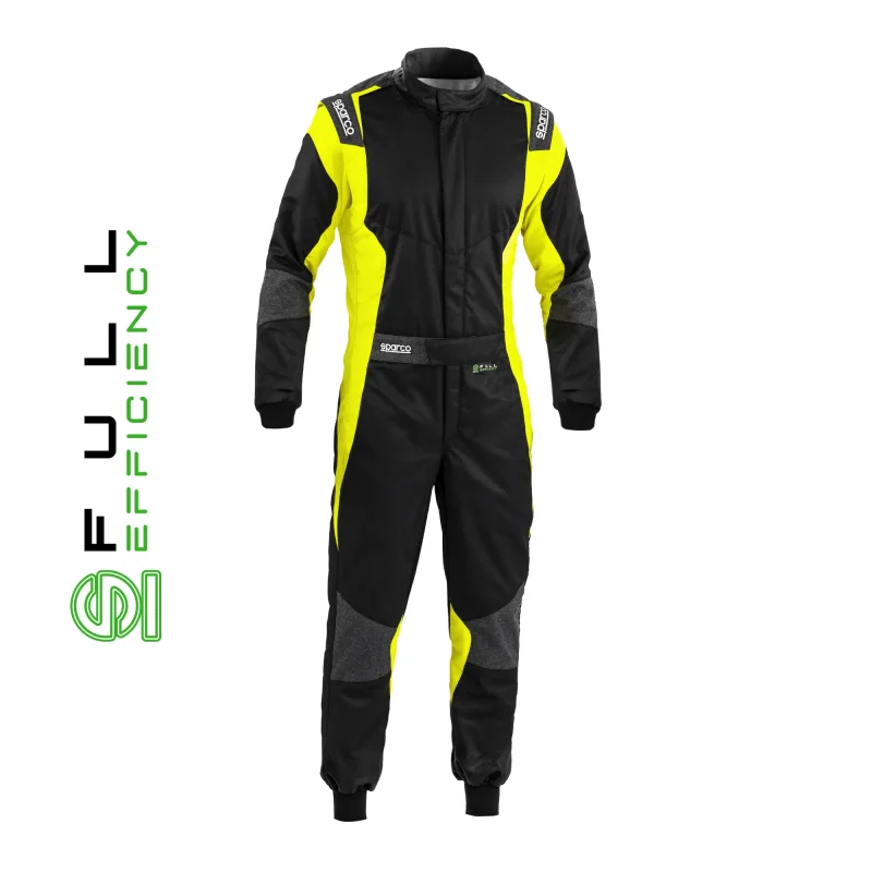 Racing Suit Sparco Futura Black/Yellow