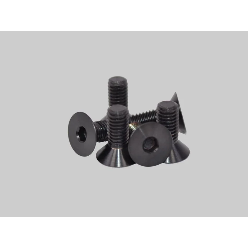 Steering Wheel Bolts Black Color 6 PCS