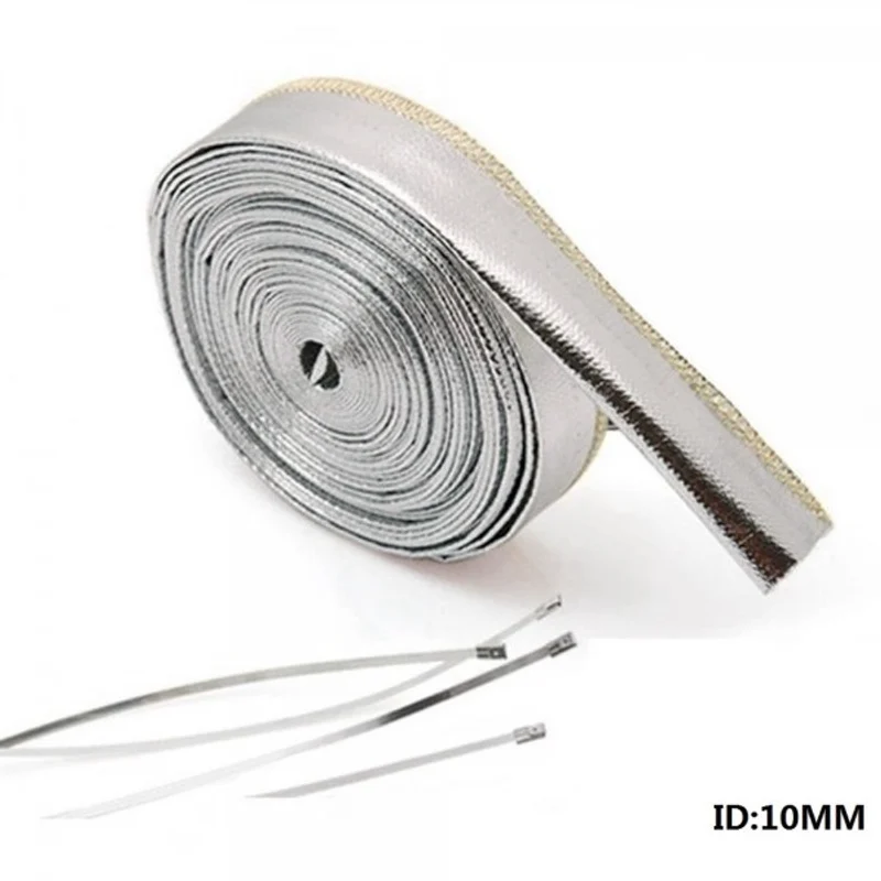 тепловой экран Sleeve Insulated Wire патрубок чехол Wrap Loom трубка 10mm
